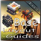 Clash Base Layouts Guide Pro. icon