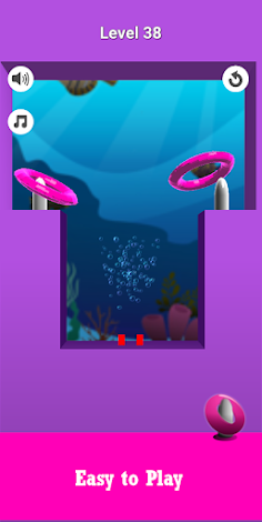 Water Ring Toss 3D Puzzle Game - Screenshot 2