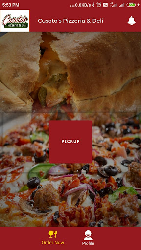 Android application Cusato,s Pizzeria & Deli screenshort