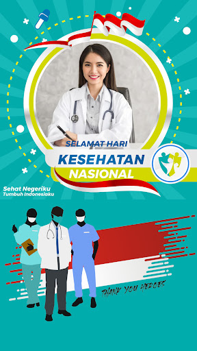 Hari Kesehatan Photo Frame