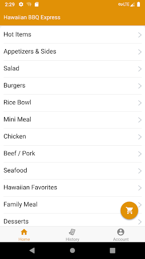 Hawaiian BBQ Screen 2