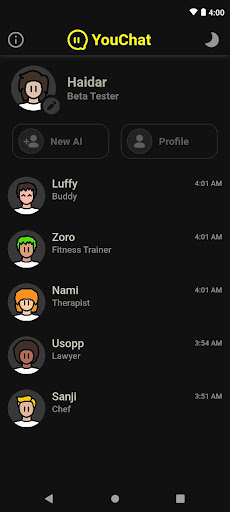 YouChat AI Screen 2