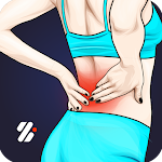 Cover Image of Herunterladen Yoga zur Linderung von Rückenschmerzen zu Hause  APK