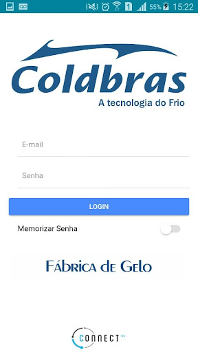 Android application Fábrica de Gelo screenshort