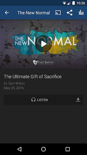 First Baptist Spartanburg App Screen 2