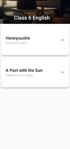 Class 6 English for 2024-25 Screen 2