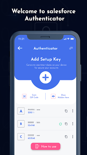 Authenticator App Screen 3