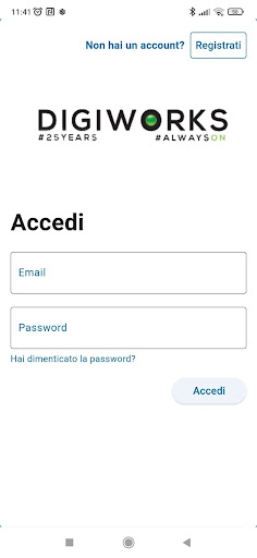 Android application Digiworks screenshort