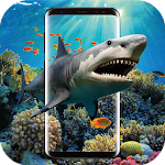 Cover Image of Download 3D Shark in the Live Wallpaper  APK
