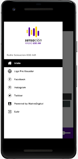 Radio Sensacion Screen 3
