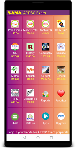 Android application APPSC Exam Prep screenshort