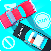 Police Cops Officer Car - Bank Robbery Games