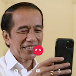 Cover Image of Download Fake Video Call Vc Halu Jokowi 3.0 APK