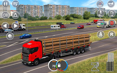 Indian Mountain Heavy Cargo Truck : Euro Truck Sim 1.0.6 Screenshots 2