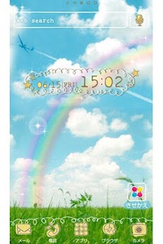 Blue Horizon 空と虹の壁紙きせかえ Androidアプリ Applion