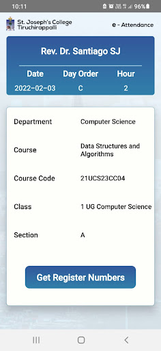 SJC Attendance Screen 3
