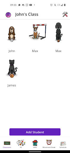 Android application Daly Exercise+ screenshort