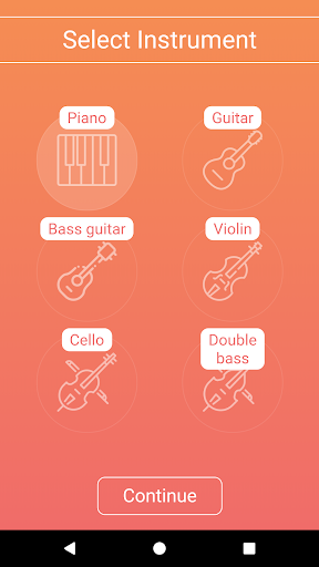 Android application Solfa: learn music notes. screenshort