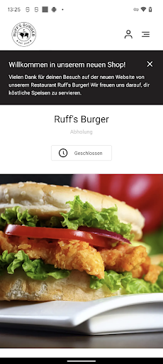 Android application Ruff's Burger screenshort