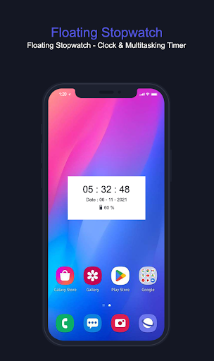 Floting Clock -Stopwatch Timer Screen 3