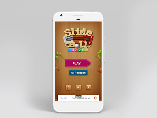 Android application Slide The Ball screenshort