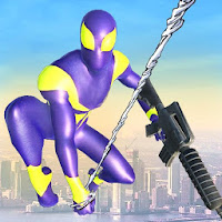 Flying Spider Hero Superhero shooting games 2020
