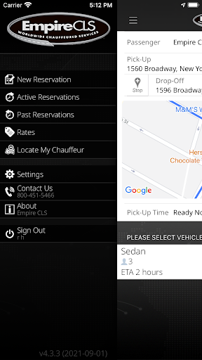Android application EmpireCLS screenshort