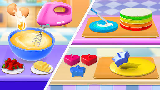 Cake Sweet Bakery Shop Games Screen 3