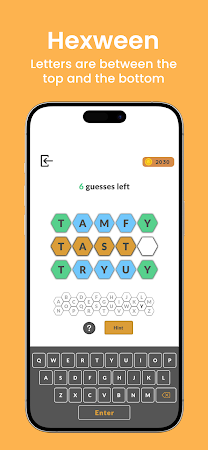 Game screenshot HexaBee - Word Games hack