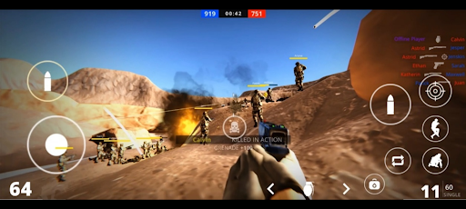 50vs50 War Battle Screen 2