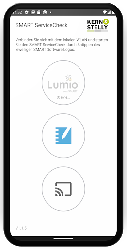 SMART ServiceCheck Screen 2