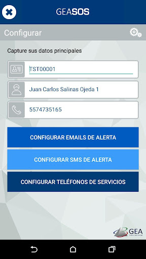 GEASOS Screen 2