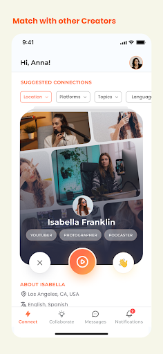 Android application Artnership screenshort