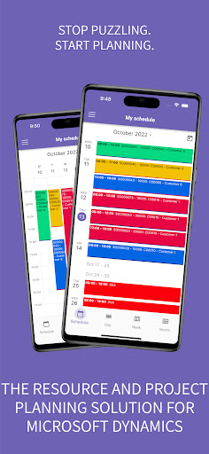 Android application Dime.Scheduler screenshort