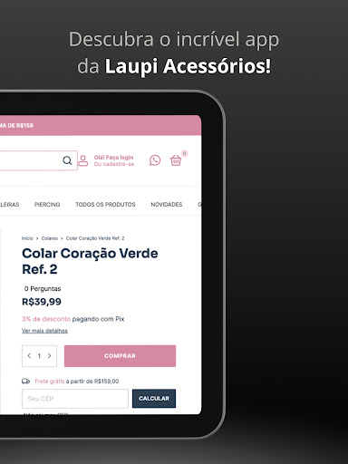 Laupi Acessórios Screenshot