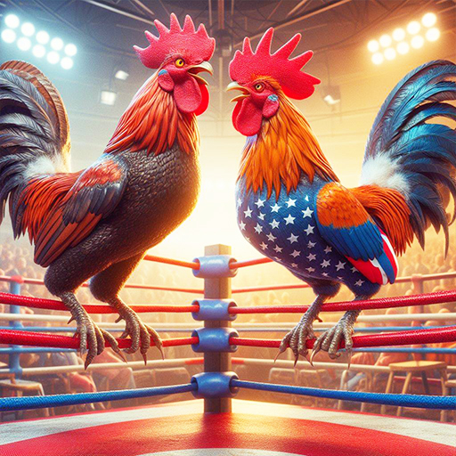 Farm Rooster Fighting Chicks 2 logo