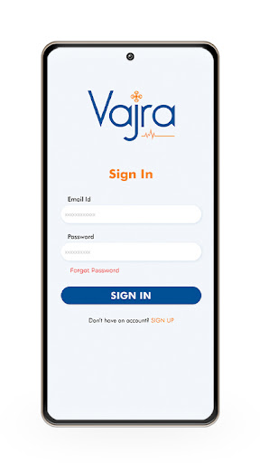Android application Vajra screenshort