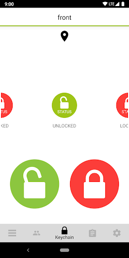 Android application Danalock Classic screenshort