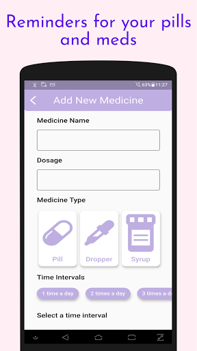 Pillbar - Medication reminder Screen 2