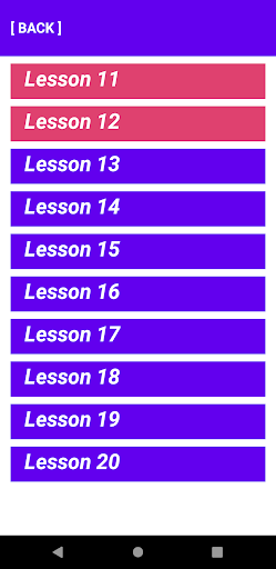 1000 Italian words Screen 2