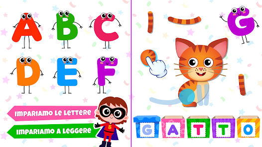 Giochi didattici educativi gratuiti per la scuola materna e la scuola  materna - ABC Kids - Tutto in uno pre-k giochi educativi per bambini per 3,  4, 5, 6 anni - Microsoft Apps