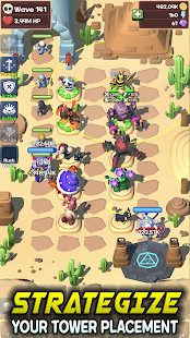 Idle Monster TD Evolved Varies with device APK screenshots 21