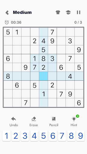 sudoku master Screen 3