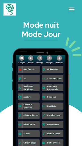 Aperçu de l'application