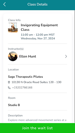 App screenshot