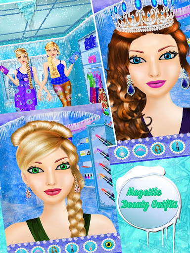 Ice Queen Hairstyles Salon - Girls Makeup Salon