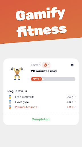 Screenshot of HeroFit: Gamify Exercise