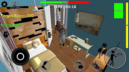 Granny Sim: Baby Granny 3D Screen 2