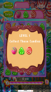 Candy Puzzle Game Fun Time