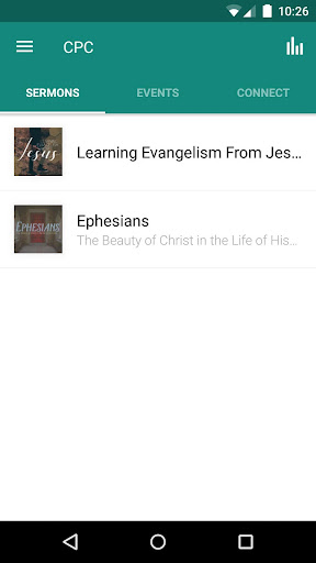 Android application Clemson Presbyterian Church screenshort